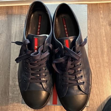 prada calzature uomo saffiano|prada sneakers for men.